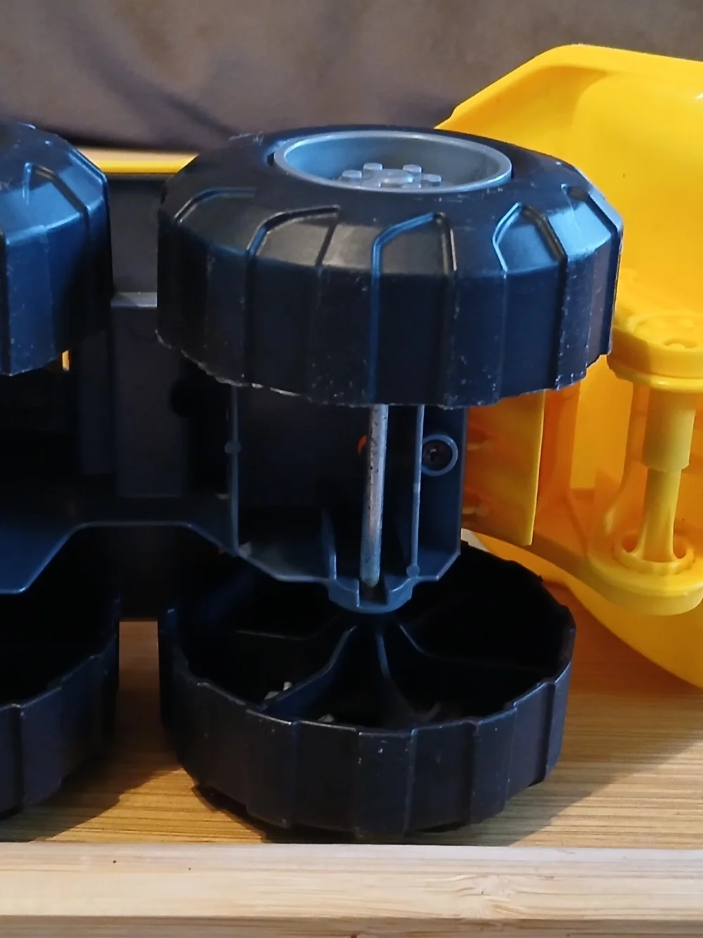 Yellow Kids Dump Truck Toy - TRUCK Brand